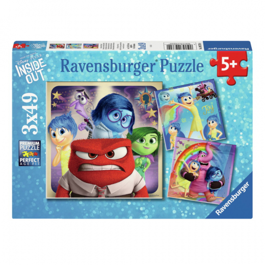 Ravensburger Pussel: Emotional Adventures 3x49 Bitar i gruppen PUSSEL / Barnpussel hos Spelexperten (10109370)