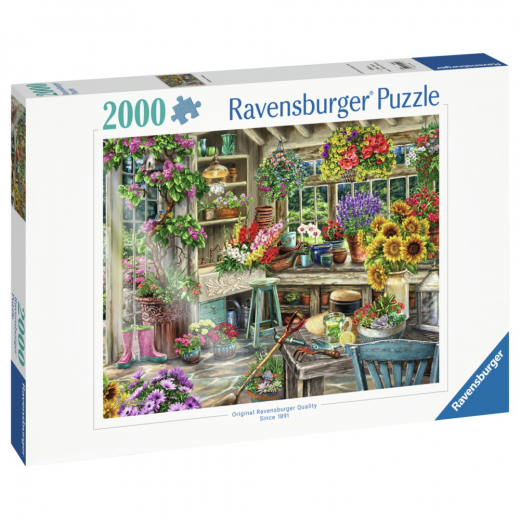 Ravensburger Pussel: Gardener's Paradise 2000 Bitar i gruppen PUSSEL / 2000 bitar > hos Spelexperten (10213996)