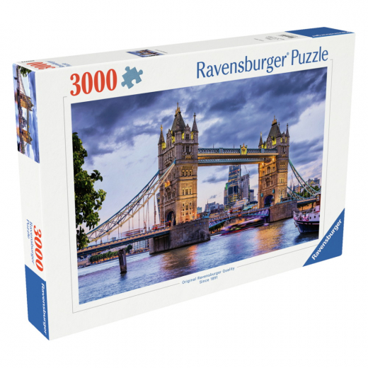 Ravensburger Pussel - London 3000 Bitar i gruppen PUSSEL / 2000 bitar > hos Spelexperten (10216017)