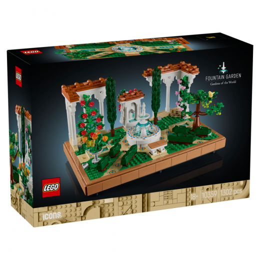 LEGO Icons - Fontänträdgård i gruppen LEKSAKER / LEGO / LEGO Icons hos Spelexperten (10359)