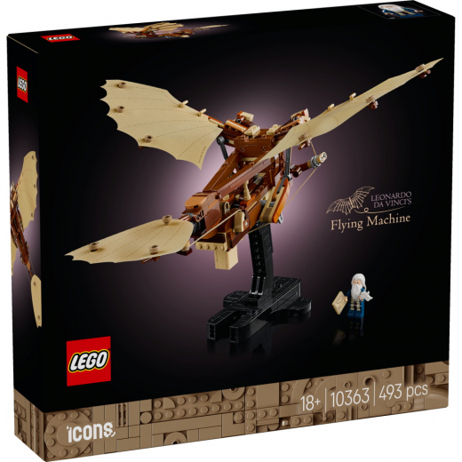 LEGO Icons - Leonardo da Vincis flygmaskin i gruppen LEKSAKER / LEGO / LEGO Icons hos Spelexperten (10363)