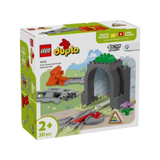 LEGO Duplo - Tågtunnel och spår Expansions Set i gruppen LEKSAKER / LEGO / LEGO Duplo hos Spelexperten (10425)