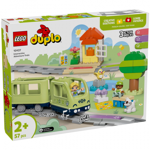 LEGO Duplo - Interaktivt äventyrståg i gruppen LEKSAKER / LEGO / LEGO Duplo hos Spelexperten (10427)