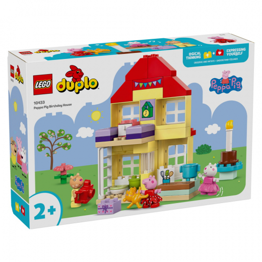 LEGO Duplo - Greta Gris - Födelsedagshus i gruppen LEKSAKER / LEGO / LEGO Duplo hos Spelexperten (10433)