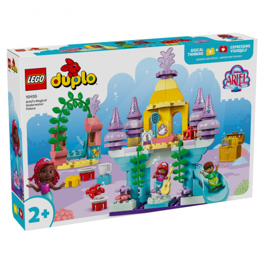 LEGO Duplo - Ariels magiska undervattenspalats i gruppen LEKSAKER / LEGO / LEGO Duplo hos Spelexperten (10435)