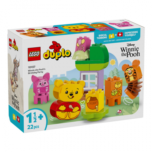 LEGO Duplo - Nalle Puhs födelsedagskalas i gruppen LEKSAKER / LEGO / LEGO Duplo hos Spelexperten (10457)