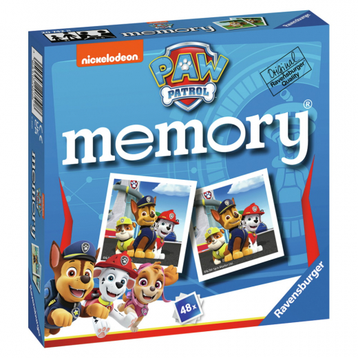 Paw Patrol Mini memory i gruppen SÄLLSKAPSSPEL / Barnspel hos Spelexperten (10620742)