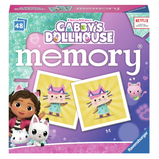 Gabby's Dollhouse Mini memory i gruppen SÄLLSKAPSSPEL / Spelserier / Memo hos Spelexperten (10620956)