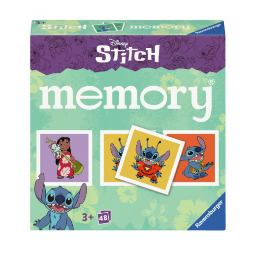 Disney Stitch Mini memo i gruppen SÄLLSKAPSSPEL / Barnspel hos Spelexperten (10624696)