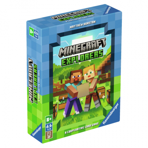 Minecraft Explorers i gruppen SÄLLSKAPSSPEL / Kortspel hos Spelexperten (10822587)