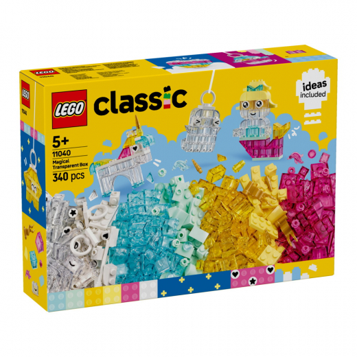 LEGO Classics - Magisk genomskinlig låda i gruppen LEKSAKER / LEGO / LEGO Classics hos Spelexperten (11040)