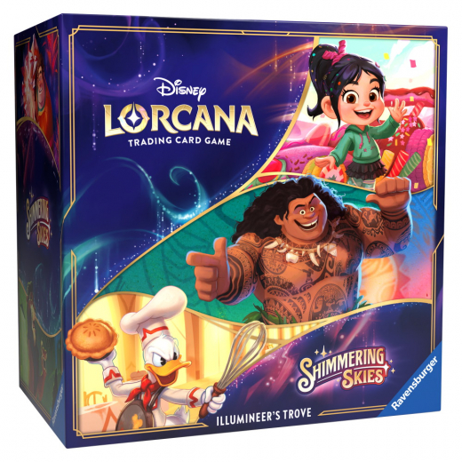 Disney Lorcana TCG: Shimmering Skies - Illumineer's Trove i gruppen SÄLLSKAPSSPEL / Spelserier / Disney Lorcana Trading Card Game hos Spelexperten (11098396)