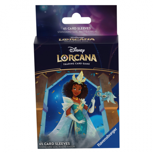 Disney Lorcana TCG: Sleeves 63 x 88 mm - Tiana i gruppen SÄLLSKAPSSPEL / Tillbehör / Sleeves hos Spelexperten (11098403)