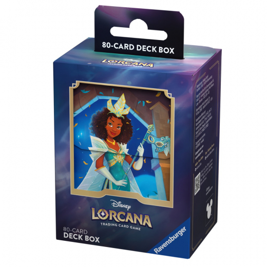 Disney Lorcana TCG: Deck Box - Tiana i gruppen SÄLLSKAPSSPEL / Tillbehör / Förvaring hos Spelexperten (11098406)