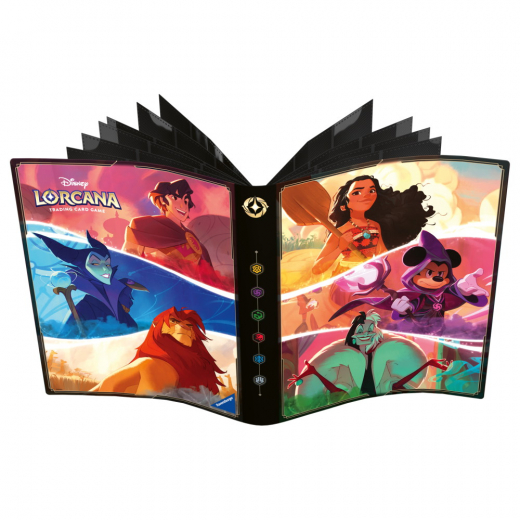 Disney Lorcana TCG: 9-Pocket Portfolio - Characters i gruppen SÄLLSKAPSSPEL / Tillbehör / Förvaring hos Spelexperten (11098410)