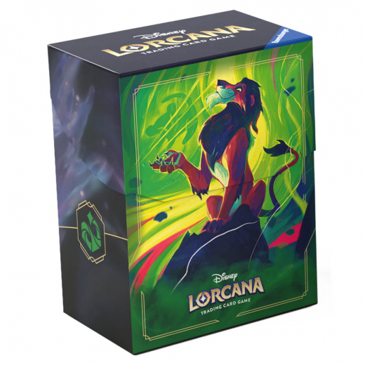 Disney Lorcana TCG: Deck Box - Scar i gruppen SÄLLSKAPSSPEL / Spelserier / Disney Lorcana Trading Card Game hos Spelexperten (11098441)