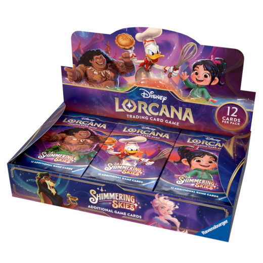 Disney Lorcana TCG: Shimmering Skies - Booster Display i gruppen SÄLLSKAPSSPEL / Kortspel hos Spelexperten (11098455-DIS)