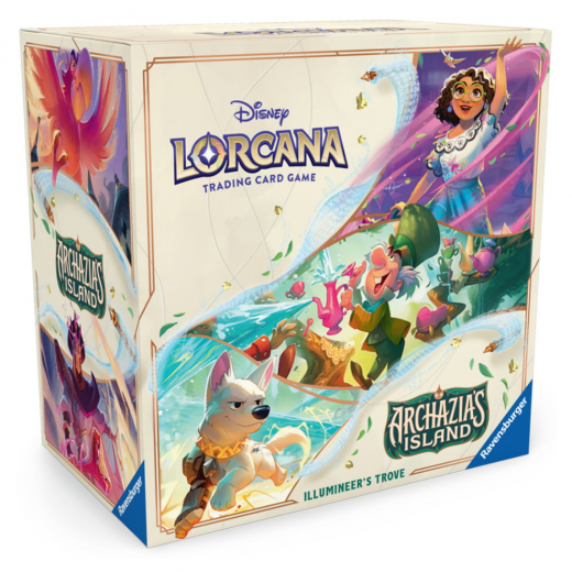 Disney Lorcana TCG: Archazia's Island - Illumineer's Trove i gruppen SÄLLSKAPSSPEL / Spelserier / Disney Lorcana Trading Card Game hos Spelexperten (11098509)