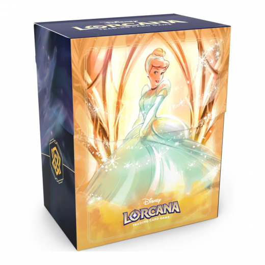 Disney Lorcana TCG: Deck Box - Cinderella i gruppen SÄLLSKAPSSPEL / Spelserier / Disney Lorcana Trading Card Game hos Spelexperten (11098533)