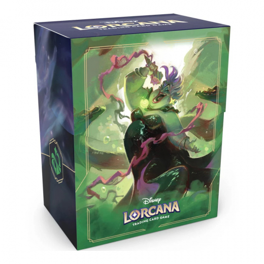 Disney Lorcana TCG: Deck Box - Ursula i gruppen SÄLLSKAPSSPEL / Spelserier / Disney Lorcana Trading Card Game hos Spelexperten (11098535)