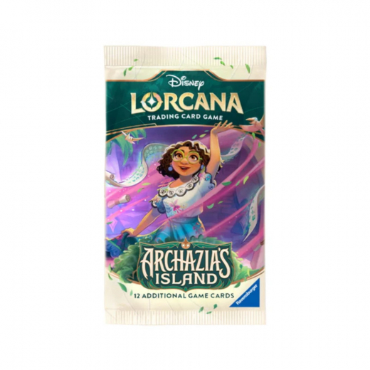 Disney Lorcana TCG: Archazia’s Island - Booster Pack i gruppen SÄLLSKAPSSPEL / Spelserier / Disney Lorcana Trading Card Game hos Spelexperten (11098557-BOS)