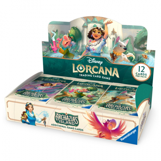 Disney Lorcana TCG: Archazia’s Island - Booster Display i gruppen SÄLLSKAPSSPEL / Spelserier / Disney Lorcana Trading Card Game hos Spelexperten (11098557-DIS)