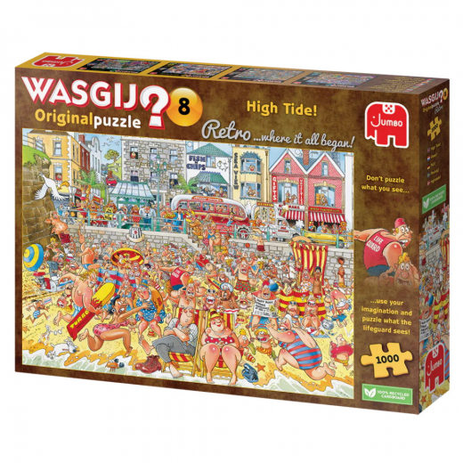 Wasgij? Retro Original #8 - High Tide! 1000 Bitar i gruppen PUSSEL / Wasgij hos Spelexperten (1110100328)