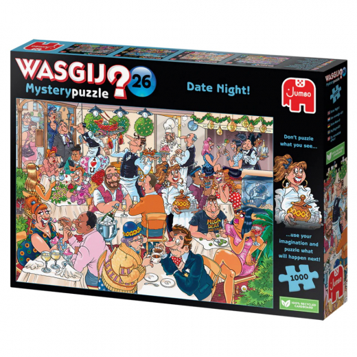 Wasgij? Retro Mystery #26 - Date Night! 1000 Bitar i gruppen PUSSEL / Wasgij hos Spelexperten (1110100331)