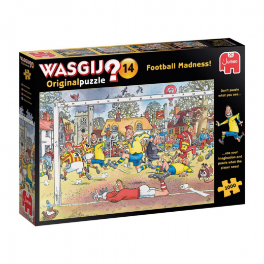 Wasgij? Original #14 - Football Madness! 1000 Bitar i gruppen PUSSEL / Wasgij hos Spelexperten (1119801817)