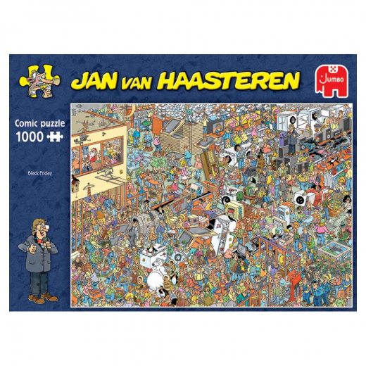 Jan van Haasteren - Black Friday 1000 Bitar  i gruppen PUSSEL / Jan van Haasteren hos Spelexperten (1119801829)