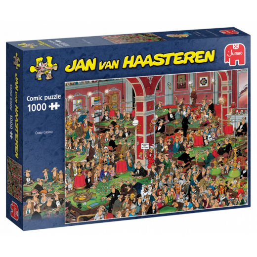 Jan van Haasteren - Crazy Casino 1000 Bitar  i gruppen PUSSEL / Jan van Haasteren hos Spelexperten (1119801834)