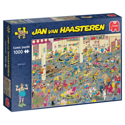 Jan van Haasteren - At the Gym 1000 Bitar i gruppen PUSSEL / Jan van Haasteren hos Spelexperten (1119801836)