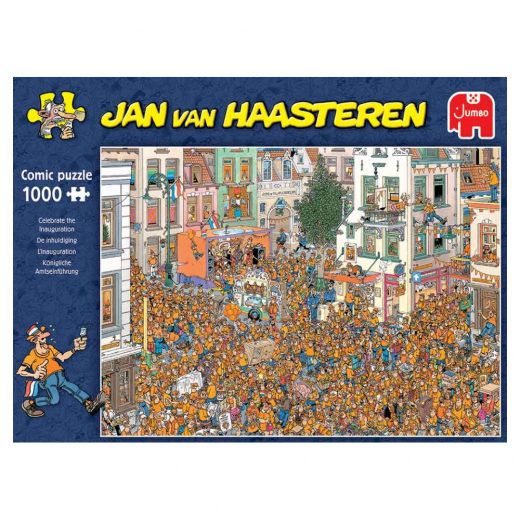 Jan van Haasteren - Celebrate the Inauguration 1000 Bitar i gruppen PUSSEL / Jan van Haasteren hos Spelexperten (1119801838)