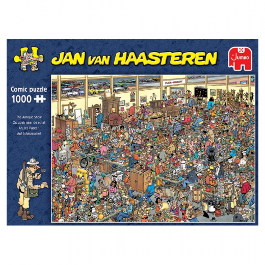 Jan van Haasteren - The Antique Show 1000 Bitar i gruppen PUSSEL / Jan van Haasteren hos Spelexperten (1119801839)