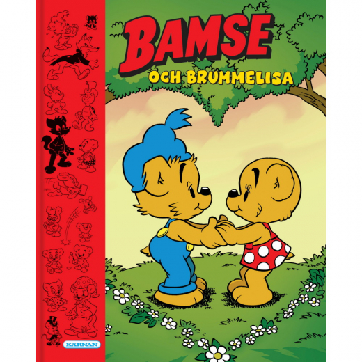Bamse och Brummelisa i gruppen LEKSAKER / Barnböcker hos Spelexperten (11600803)