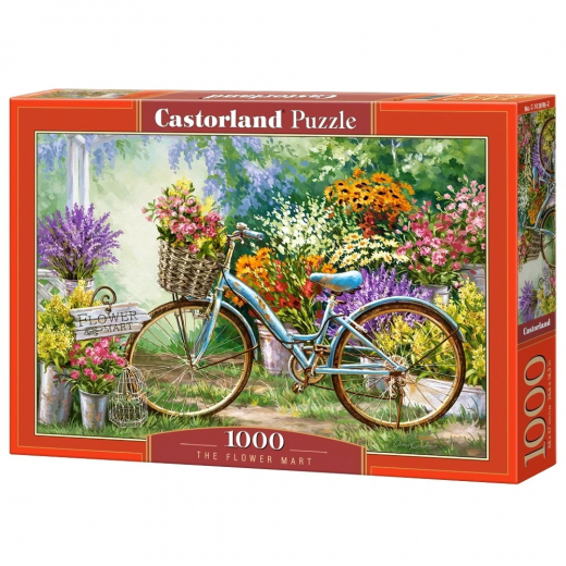 Castorland - The Flower Mart 1000 Bitar i gruppen PUSSEL hos Spelexperten (116668)