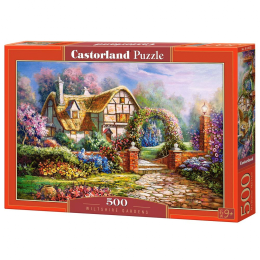 Castorland - Wiltshire Gardens 500 Bitar i gruppen PUSSEL / < 750 bitar hos Spelexperten (116953)