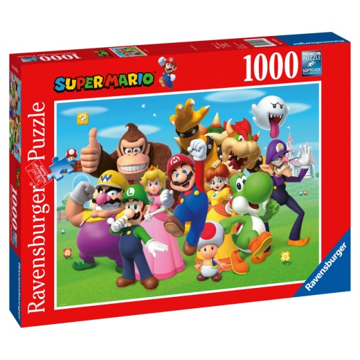 Ravensburger Pussel: Super Mario 1000 Bitar i gruppen PUSSEL / 1000 bitar hos Spelexperten (12000455)