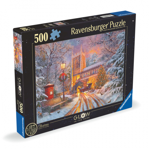 Ravensburger Pussel: Magisk jul Starline 500 Bitar i gruppen PUSSEL / < 750 bitar hos Spelexperten (12000481)