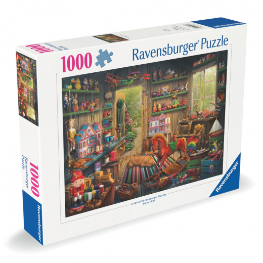 Ravensburger Pussel: Nostalgic Toys 1000 bitar i gruppen PUSSEL / 1000 bitar hos Spelexperten (12000576)