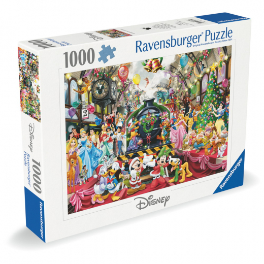 Ravensburger pussel: Disney All Aboard For Christmas 1000 Bitar i gruppen PUSSEL / 1000 bitar hos Spelexperten (12000661)