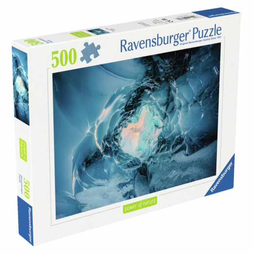 Ravensburger Pussel: The Eye Of The Glacier 500 Bitar i gruppen PUSSEL / < 750 bitar hos Spelexperten (12000778)