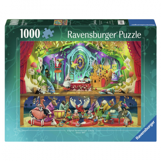 Ravensburger Pussel: Snow White and 7 Gnomes 1000 Bitar i gruppen PUSSEL / 1000 bitar hos Spelexperten (12000827)