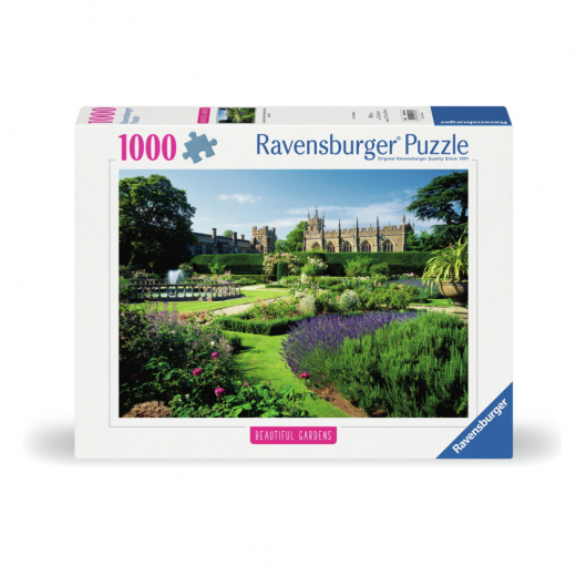 Ravensburger Pussel: Queen's Garden Sudeley Castle 1000 Bitar i gruppen PUSSEL / 1000 bitar hos Spelexperten (12000848)