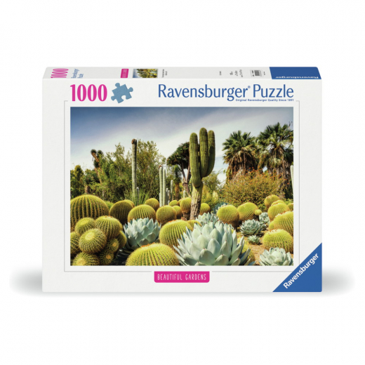 Ravensburger Pussel: Huntington Desert Garden 1000 Bitar i gruppen PUSSEL / 1000 bitar hos Spelexperten (12000850)