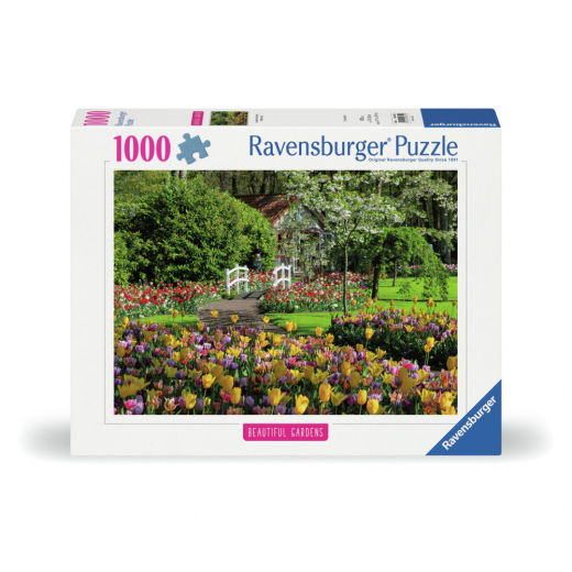 Ravensburger Pussel: Keukenhof Gardens 1000 Bitar i gruppen PUSSEL / 1000 bitar hos Spelexperten (12000851)