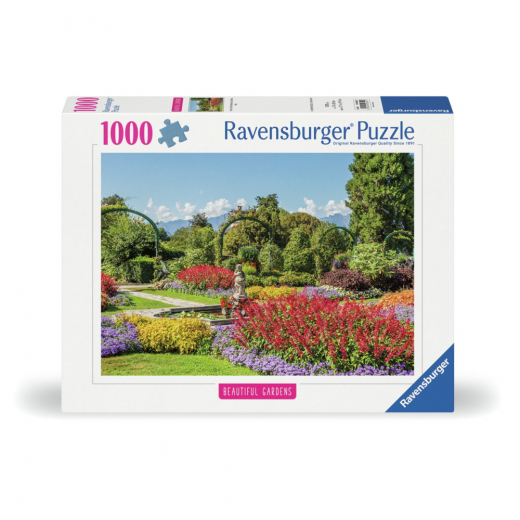 Ravensburger Pussel: Park Of Villa Pallavicino 1000 Bitar i gruppen PUSSEL / 1000 bitar hos Spelexperten (12000852)