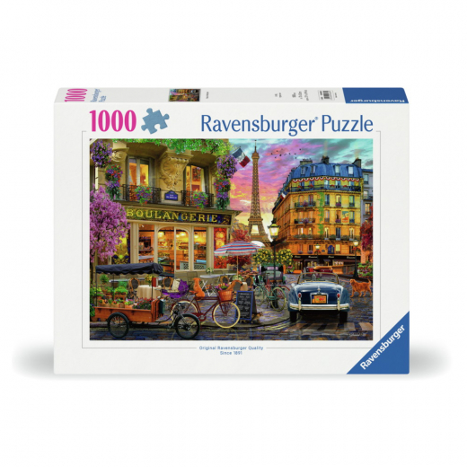 Ravensburger Pussel: Paris At Dawn 1000 Bitar i gruppen PUSSEL / 1000 bitar hos Spelexperten (12000885)