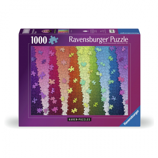 Ravensburger Pussel: Colors On Colors 1000 Bitar i gruppen PUSSEL / 1000 bitar hos Spelexperten (12001027)