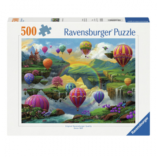 Ravensburger Pussel: Air Balloon Valley 500 Bitar i gruppen PUSSEL / < 750 bitar hos Spelexperten (12001190)